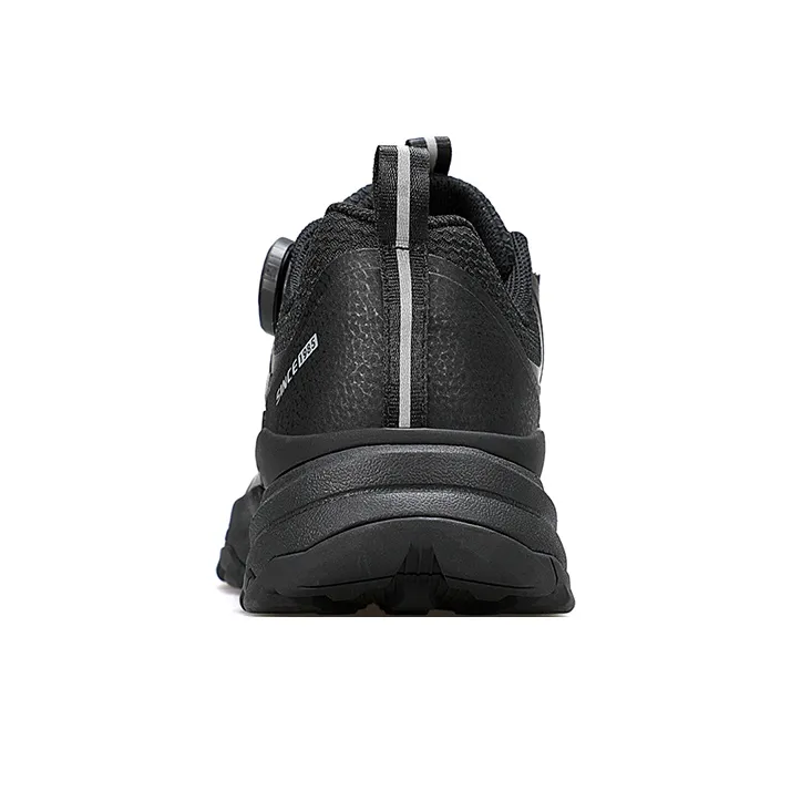 HUMTTO Cushioned Slip Resistant Coverage Low Top Outdoor Shoes Men's Black-3