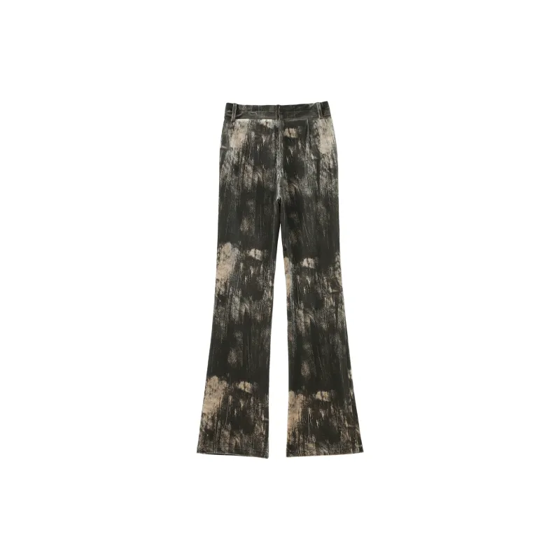 0571 Family Casual Pants Women's Army Green-1