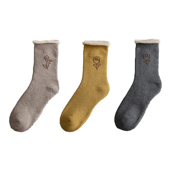 YUZHAOLIN Mid Calf Socks Women's Combo Set-6