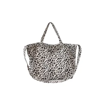 Debecca Canvas Canvas Bag Tote Bag Shopping Bag Shoulder Bag Crossbody Bag Women's White/Gray/Khaki