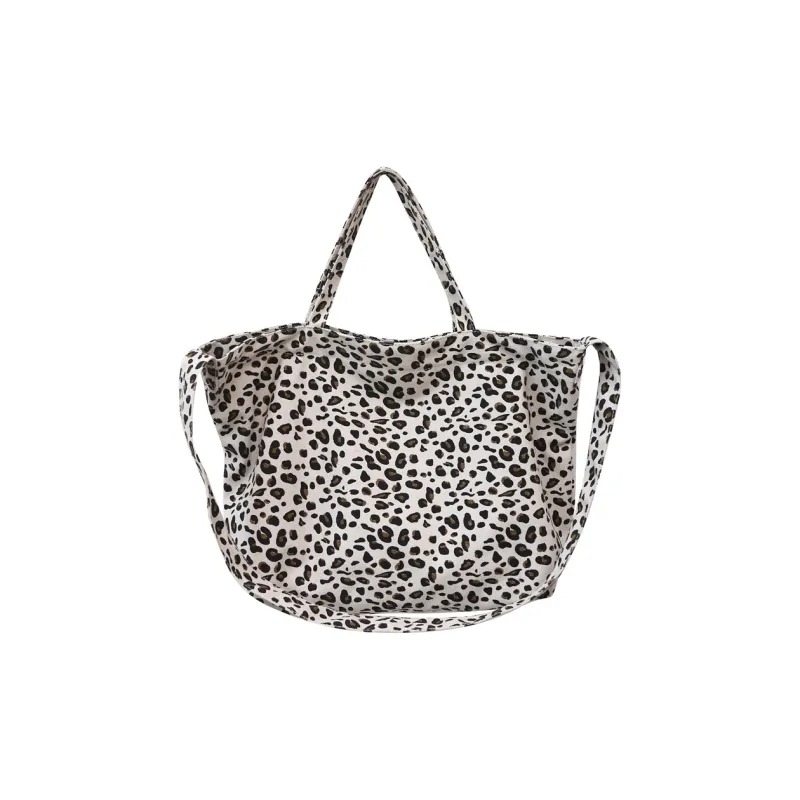 Debecca Canvas Canvas Bag Tote Bag Shopping Bag Shoulder Bag Crossbody Bag Women's White/Gray/Khaki-0