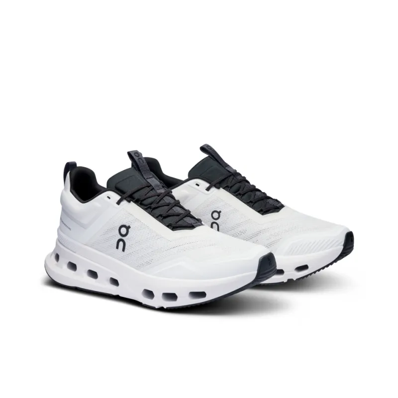 On Running Cloudnova X White Black Women's-1