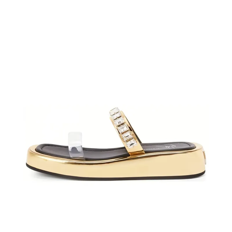 giuseppe zanotti Melburne Crystal Flat Sandals-0