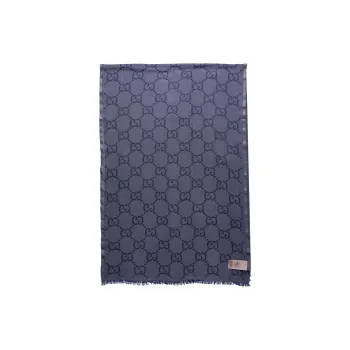 GUCCI Gg Wool Silk Scarf