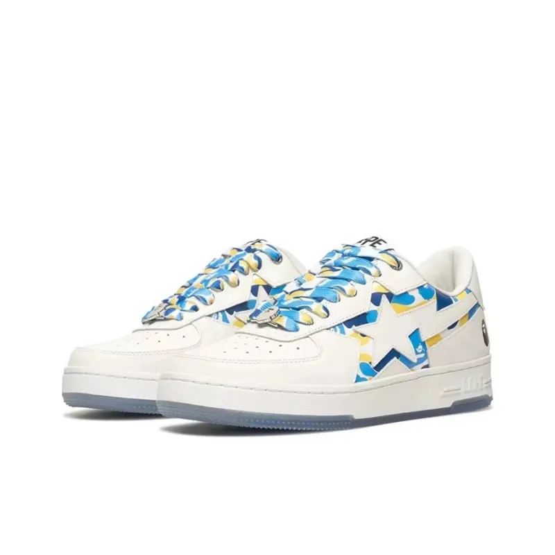 A BATHING APE STA Low Top Skateboard Shoes Unisex City Limited-13