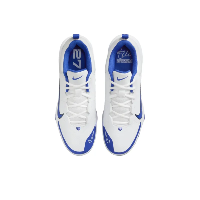 Nike Force Trout 9 Pro Mcs White Midnight Navy Football Grey Hyper Royal-3