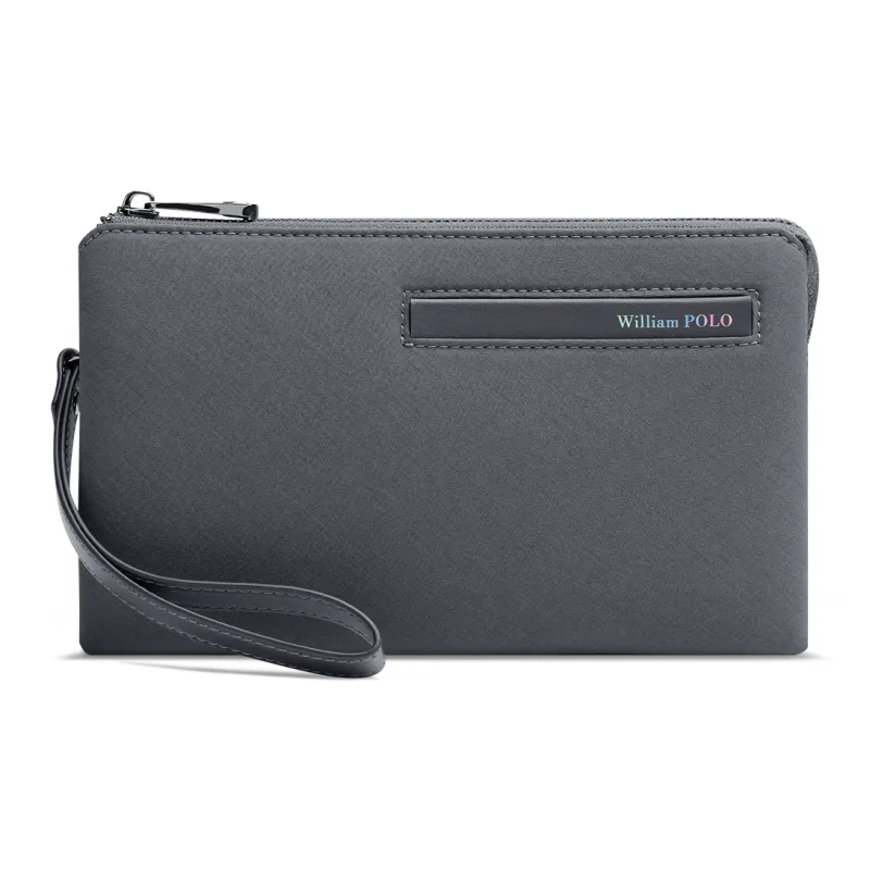 WilliamPOLO Fabric Clutch Men's Multicolor-15