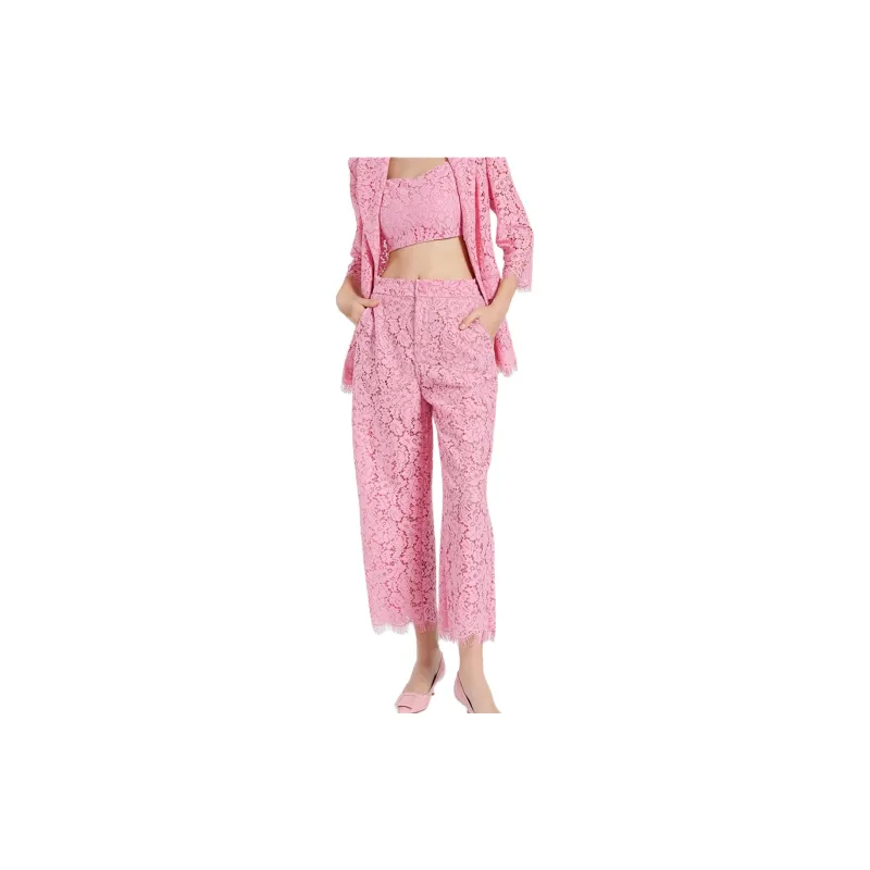 BESIONIA SS24 Casual Pants Women's Pink-3