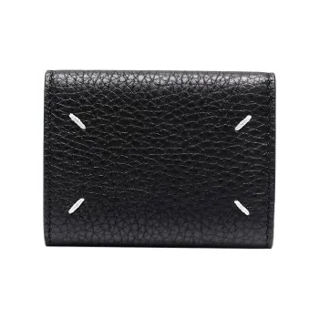 Maison Margiela Leather Wallet Men's Black