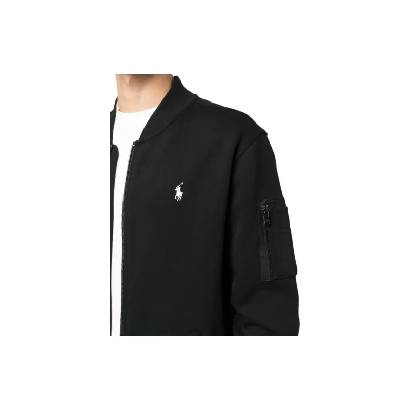 Polo Ralph Lauren Logo embroidered Zip up Pullover-4