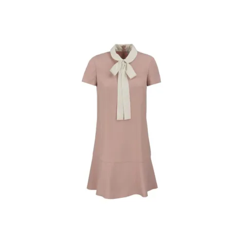 RED VALENTINO Short-Sleeved Dresses Women's Pink