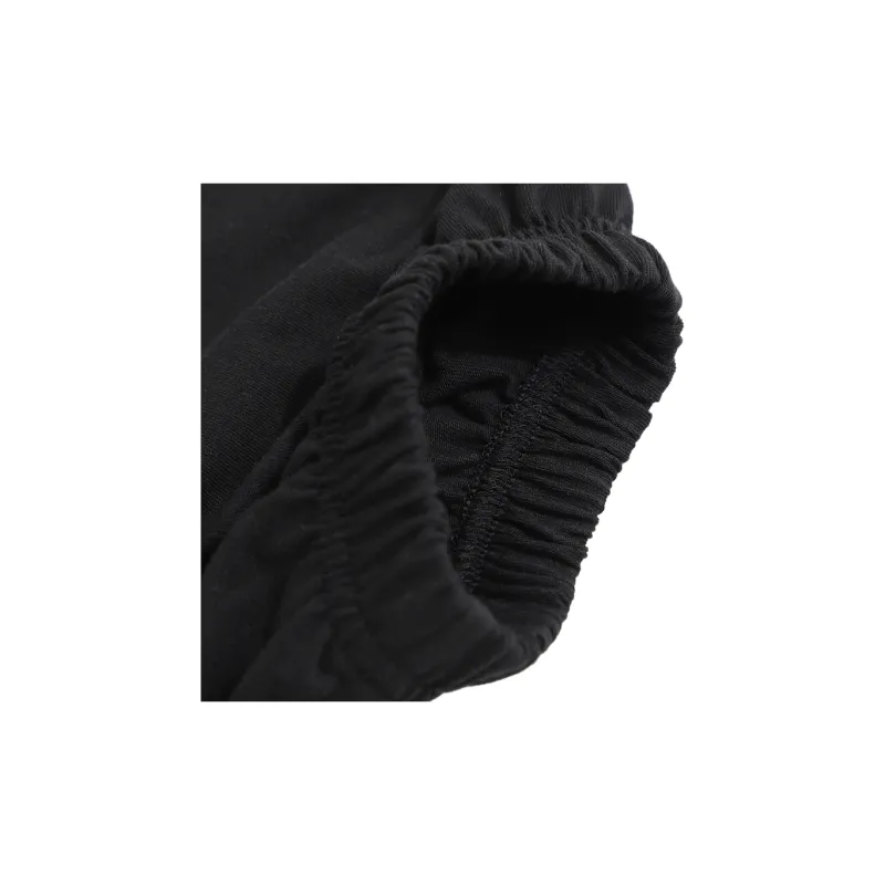 PUMA Short Sleeved Dresses Women's Black-5