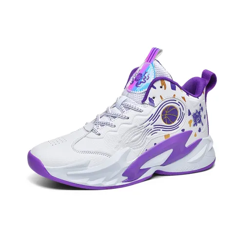 The North Face White Purple