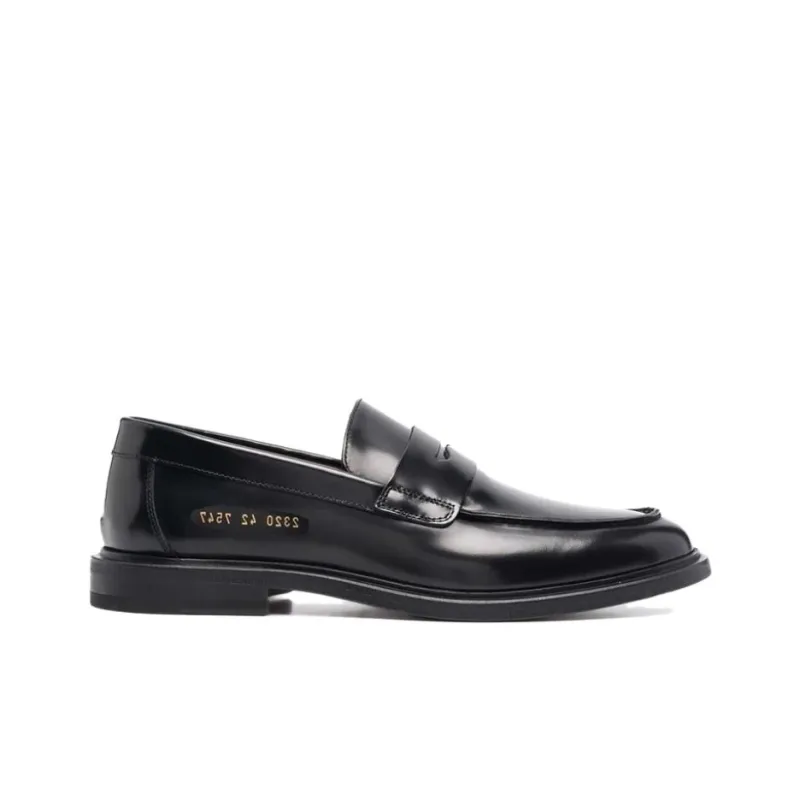 COMMON PROJECTS Casual Leather Shoes Men's Black-1