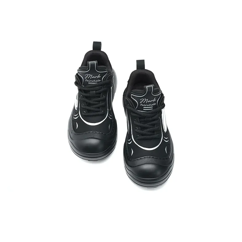 FAIRWHALE MaxFun Series Shark Shoes Anti Slip And Wear Resistant Height Increasing Low Top Skateboard Shoes Unisex-9