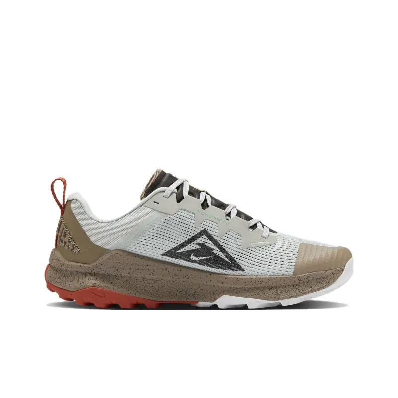 Nike Wildhorse 8 Slip Resistant Low Top Running Shoes Men's Gray-1