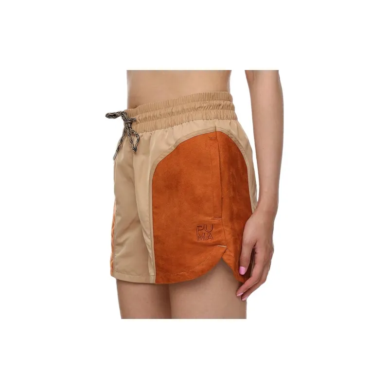 PUMA ACTIVE INFUSE Woven Shorts Sports Shorts Women's Khaki-4