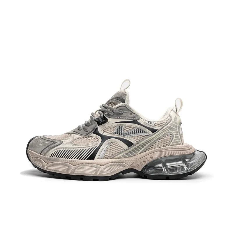 BASLS Bashe Series Anti-Slip Wear-Resistant Low-Top Chunky Sneakers Unisex-13