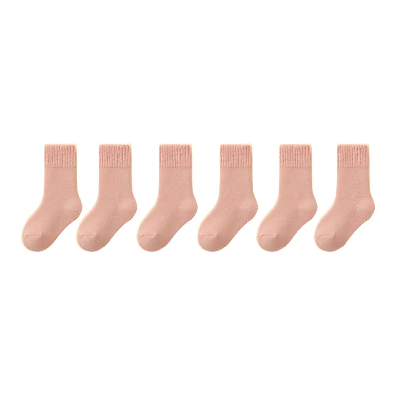 YUZHAOLIN Mid Calf Socks Unisex Combo Set For Kids-14