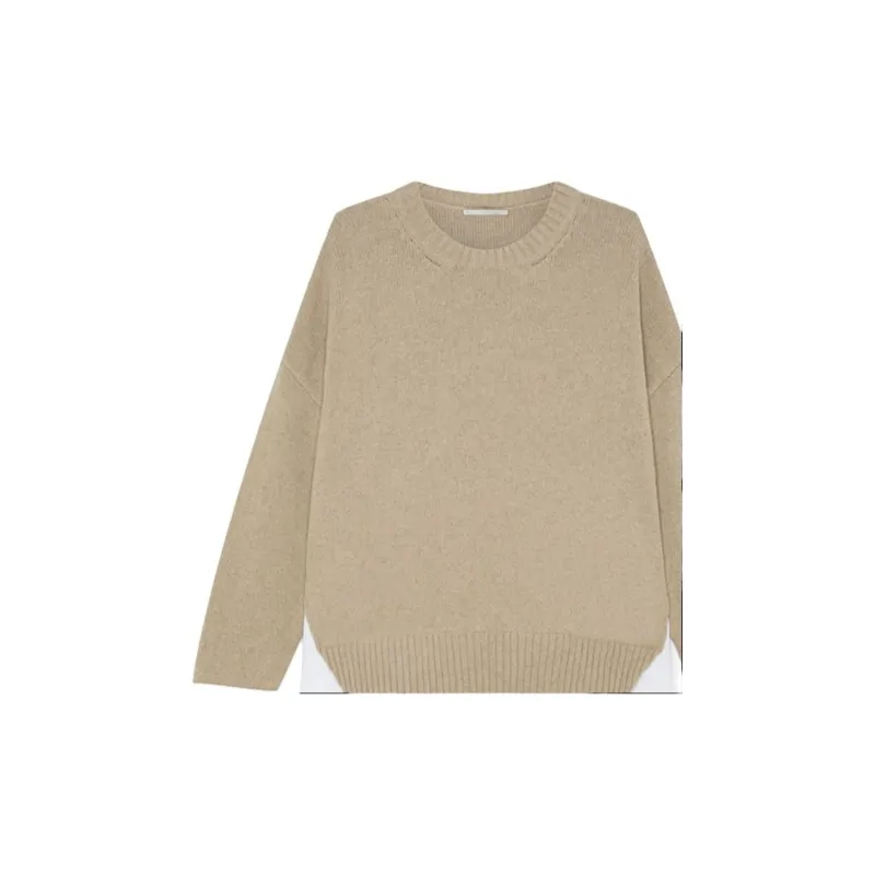Stella McCartney FW24 Long Sleeved Dresses Women's Sandy Beige-6