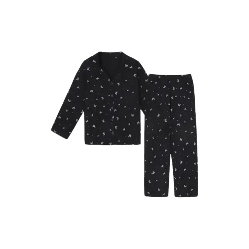 Xiang Ning Pai Pajama Set Women's Black