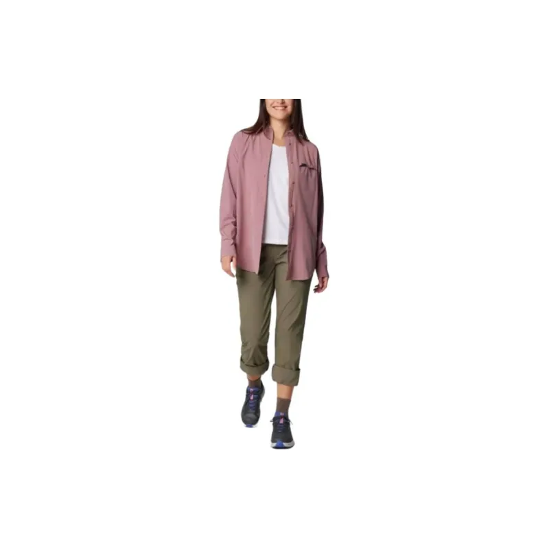 Columbia Leslie Falls Casual Pants Women's Stone Green-2