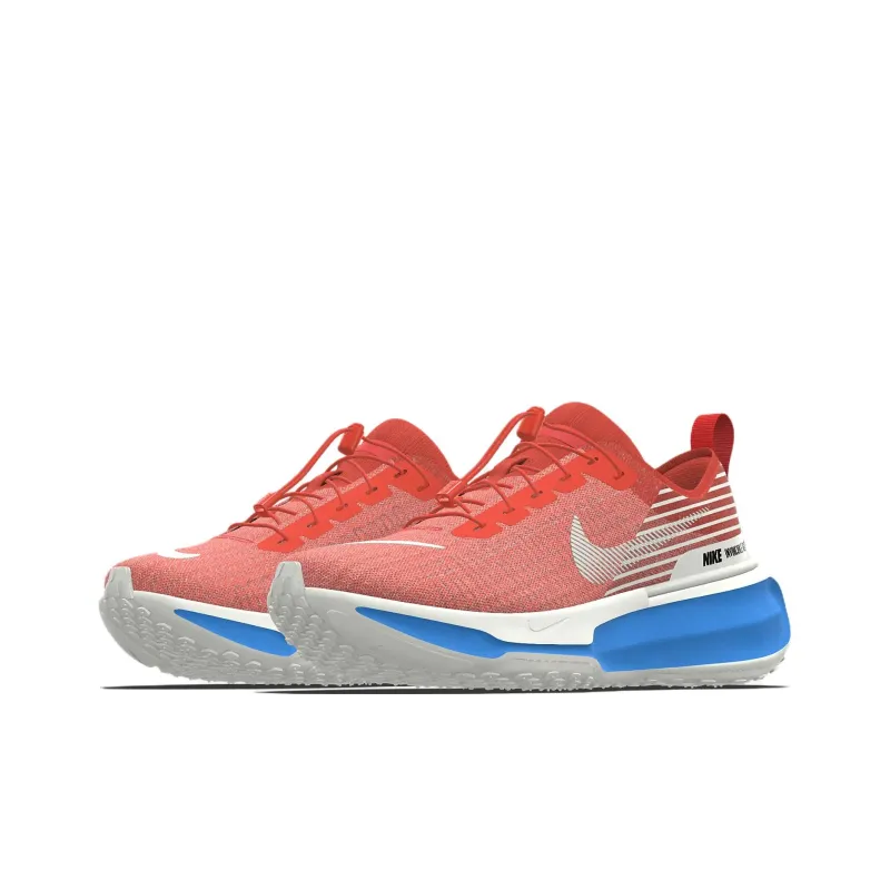 Nike Invincible 3 Slip Resistant Low Top Running Shoes Women's Red-2