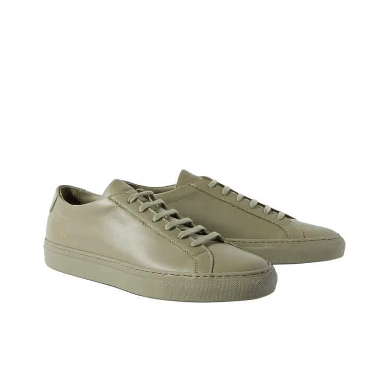COMMON PROJECTS Achilles Low Top Skateboard Shoes Men's Green-3