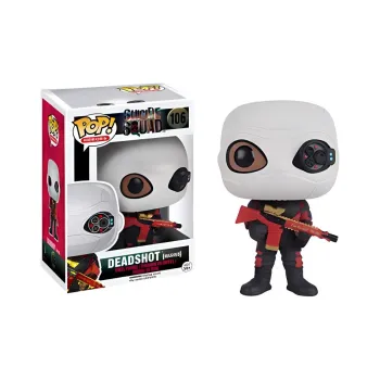 Funko Pop X Task Force X Death Shooter Mask Edition Deadshot Masked Chibi Figures