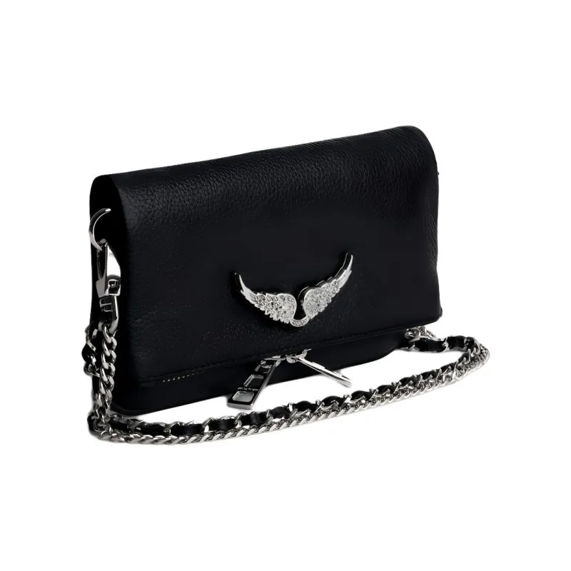 Zadig & Voltaire Swing Your Wings Rock Nano Clutch Bag-1
