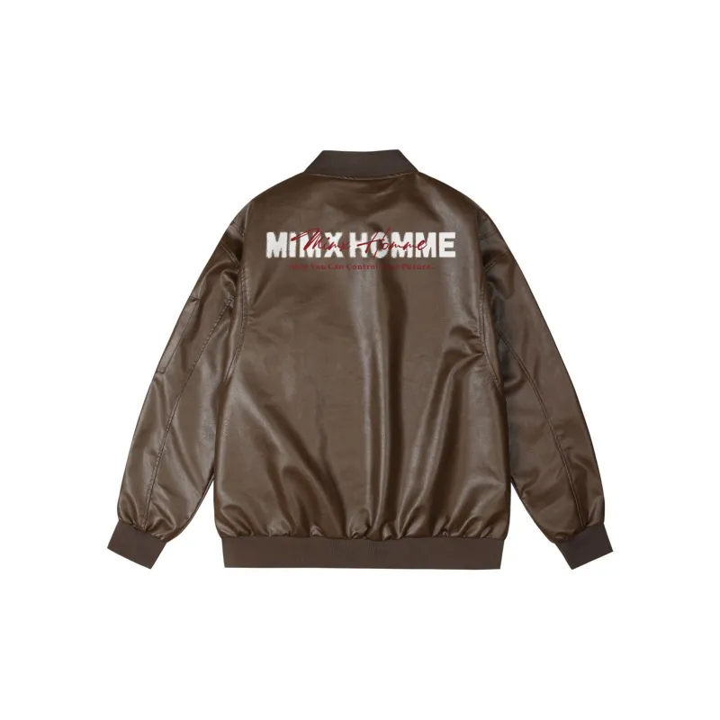 Mimx Homme Leather Jacket Unisex-11