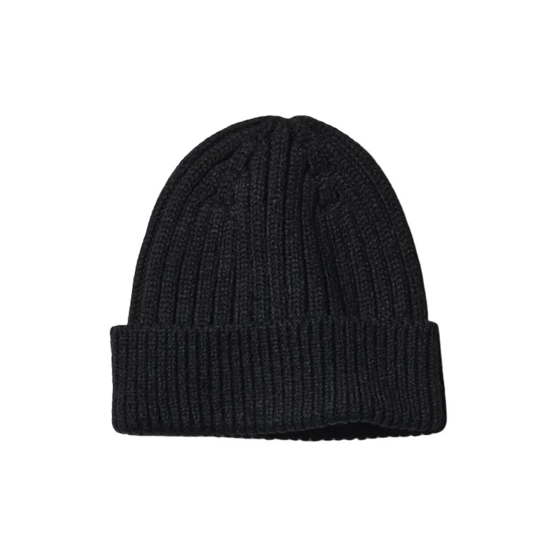 UNIQLO Acrylic Beanies Unisex Black-2