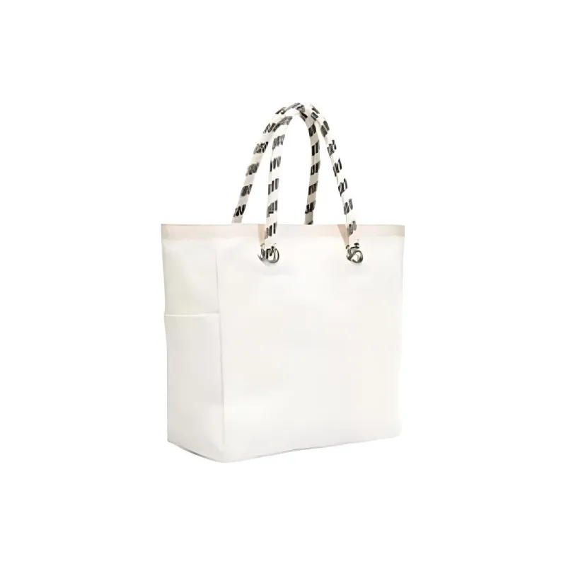 Skechers LeSportsac Collaboration Fabric Tote Bag, Shopping Bag, Shoulder Bag, Handbag Tubas Unisex Beige-2
