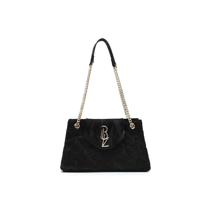 BETTINA VIVIAN PU Shoulder Bag, Crossbody Bag Regular Women's Black-1