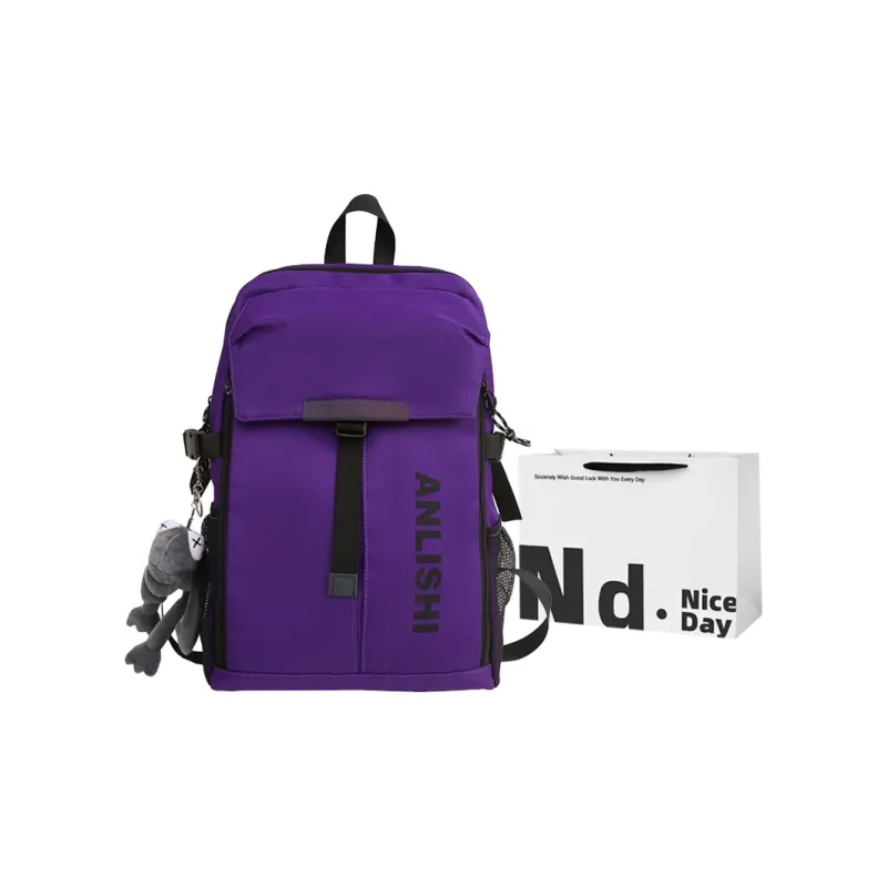 SWIMADE Oxford Backpack Regular Men's Yellow/Black/Gray/Purple-6
