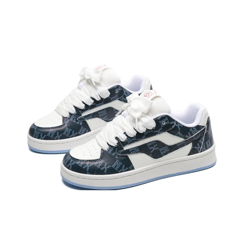OAOQ Wear-resistant And Lightweight Low-Top Skateboard Shoes Unisex Box-21