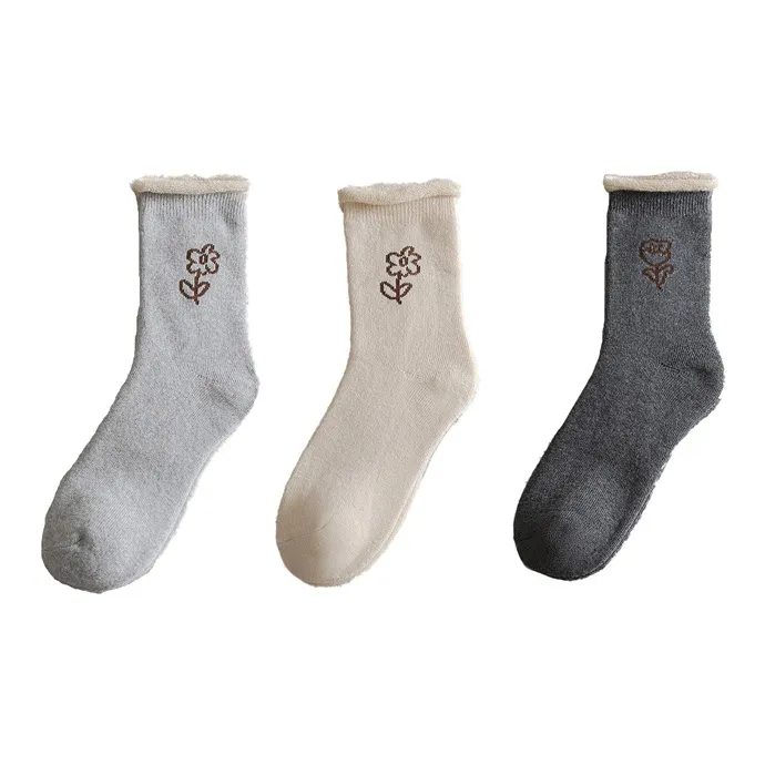 YUZHAOLIN Mid Calf Socks Women's Combo Set-8