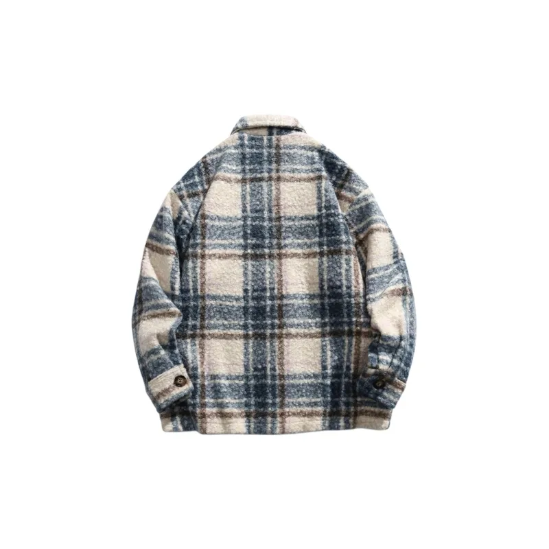 PEIMENG Jackets Coats Unisex Sky Blue-1
