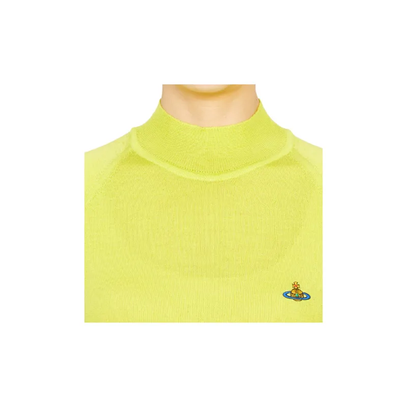Vivienne Westwood Orb Embroidered Short Sleeved Knitted Jumper-5