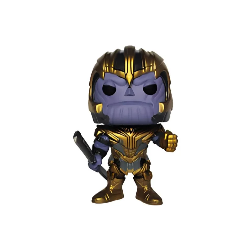 Funko POP The Avengers 4 Hulk Thanos Chibi Figures-0