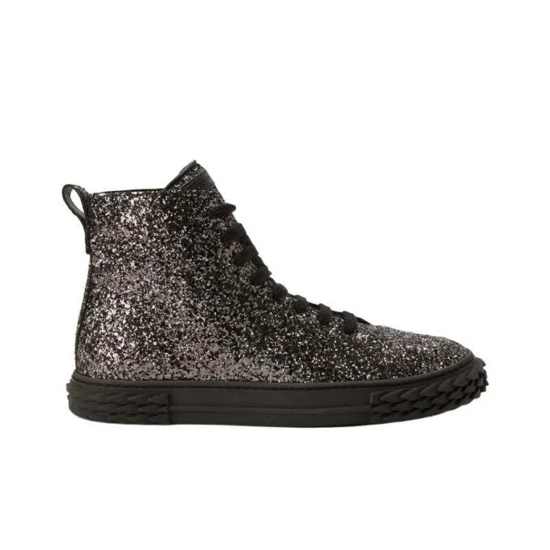 Giuseppe Zanotti/GZ Blabber Ecoblabber High Top Stylish Skateboarding Shoes Men's Gray-1