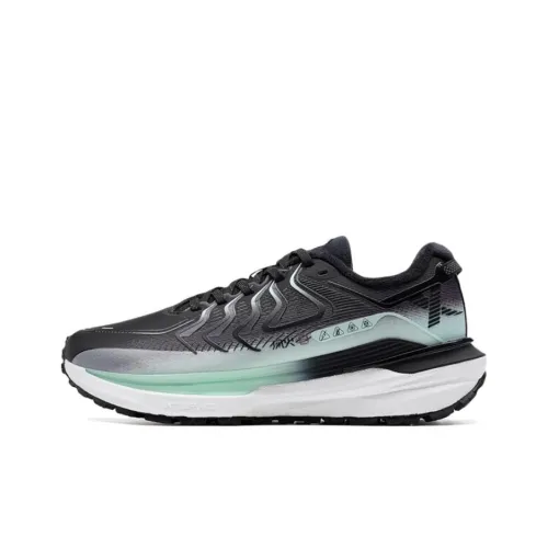 XTEP Wind And Fire Generation 28 Anti-Slip Wear-Resistant Low-Top Running Shoes Women's Black White