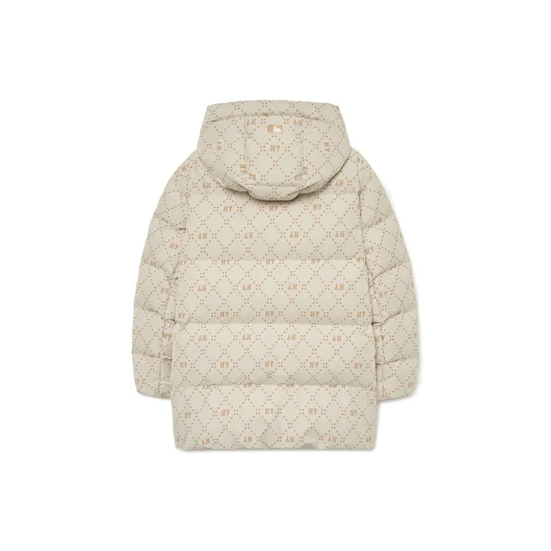 MLB Down Jacket Unisex Dark Cream-1