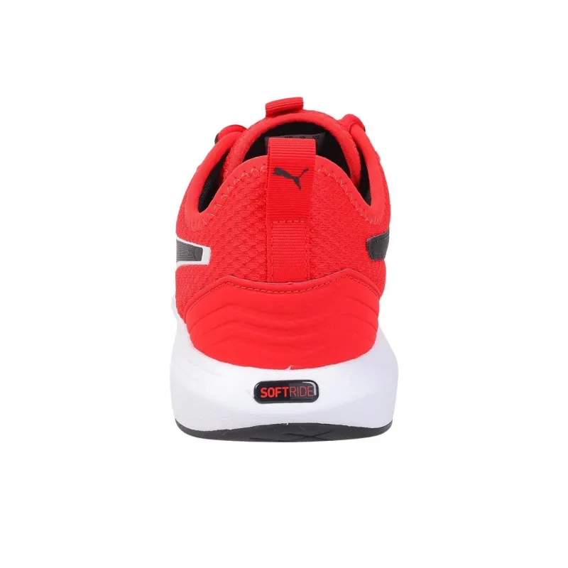 PUMA Soft Ride Cruise 2 Slip Resistant Low Top Running Shoes Unisex Red-4