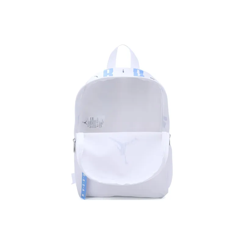 Jordan Polyester Backpack Small Size Unisex Blue & White-3