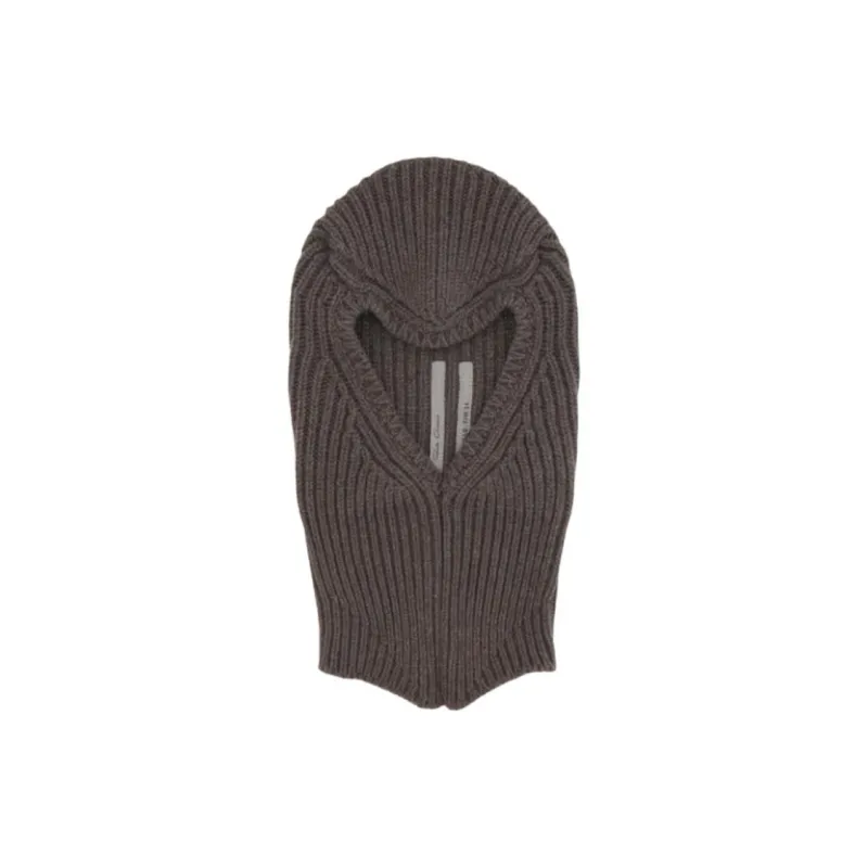 RICK OWENS Ribbed Pull On Balaclava-0