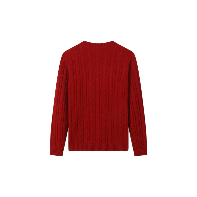 H YXIANG Cashmere Sweater Women's-5