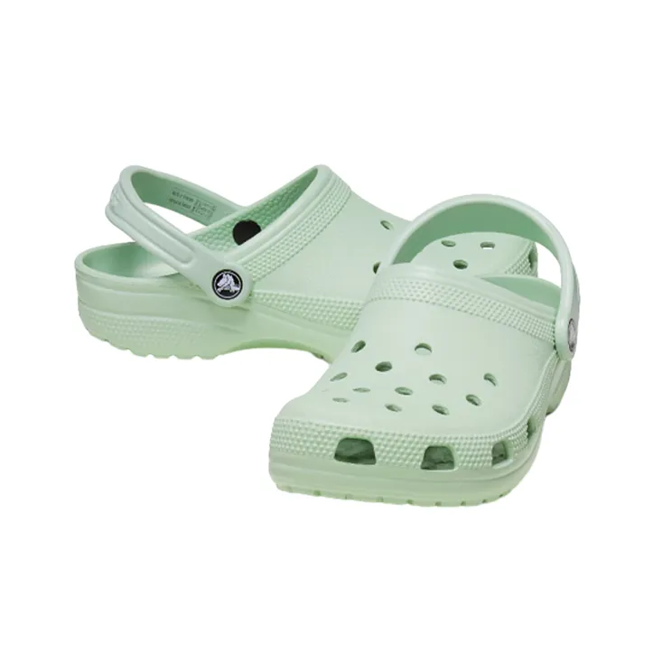 Crocs Classic Clog Clogs Unisex Cream Green-4