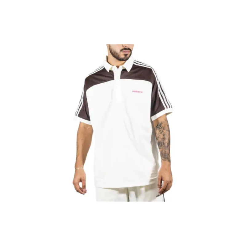 Adidas Originals Polo Shirt Men's Ecru-3