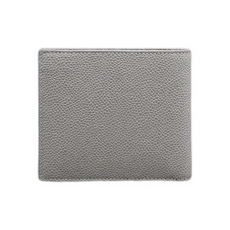 THOM BROWNE· Cow Leather Wallet Regular Men's Light Gray-1